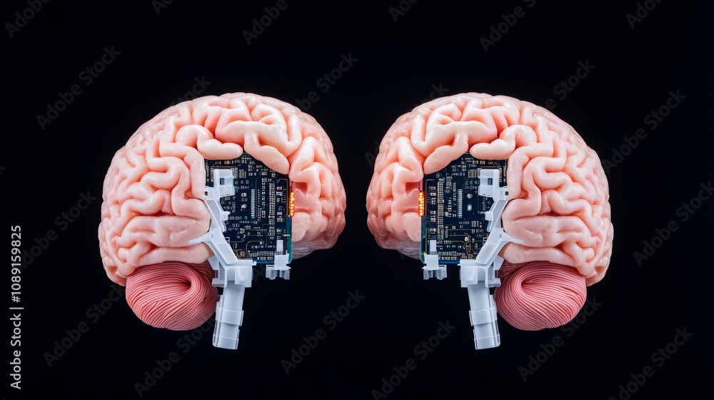 Poster the merging of human intelligence and machine learning capabilities. evolution of data technology.