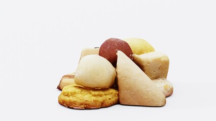 Delicious Sweets Collection 3D Models | Perfect for Food Visualization, Packaging, Advertising, Bakery Branding, Digital Mockups, and Confectionery Promotion
