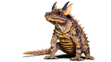 dragon isolated on white