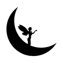 Boho Moon Fairy Moon
