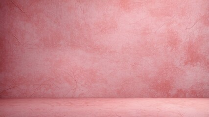 Fototapeta premium Old wall pink texture background. Grunge painted concrete abstract wall.