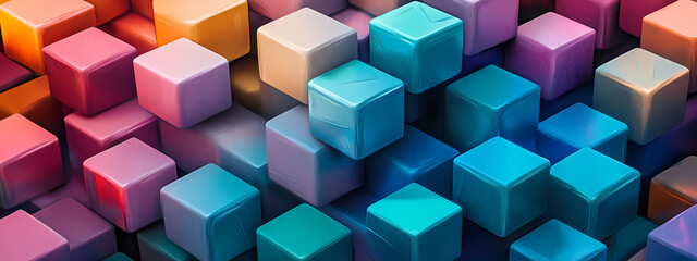 Obraz premium Colorful Geometry