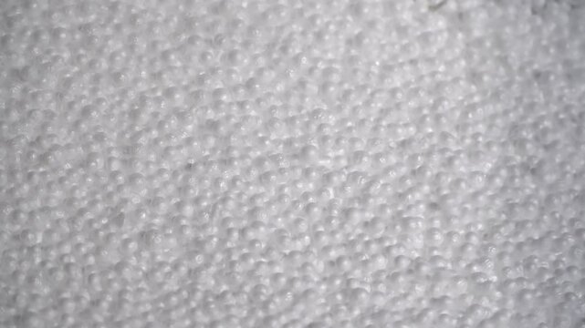 Production of expanded polystyrene. Styrofoam block making machine