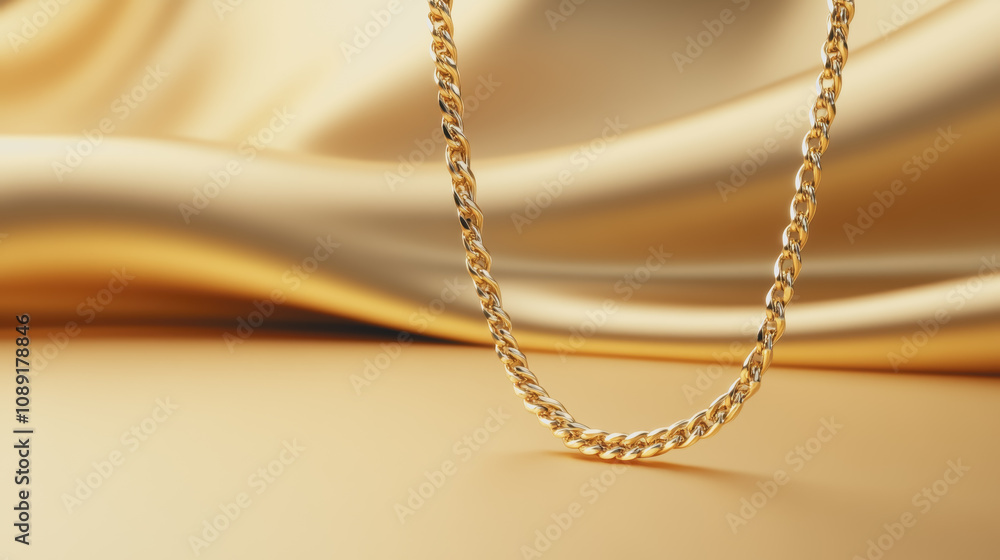 Poster elegant handmade custom jewelry displayed on a smooth gradient background with luxurious textures an