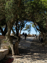 view of the city in lisboa portugal