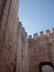 old castle in lisboa Portugal