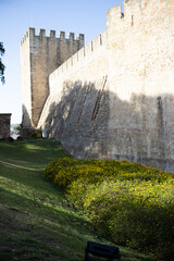 old castle in lisboa Portugal