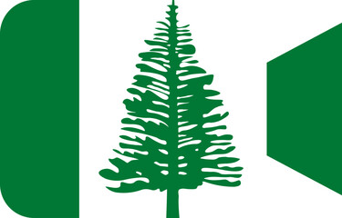 Norfolk Island flag on Video Call