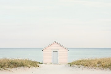 Oceanfront Cottage on a Quiet Shore &ndash; Serene Coastal Retreat, Peaceful Seaside Escape, and Tranquil Ocean View