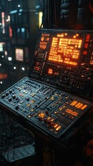 sequencer synthesiser like aliens movie, dark bunker, killer clowns, 