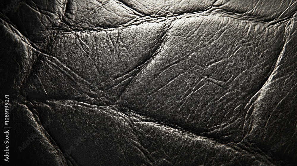 Poster a close up of a leather surface with a grainy texture