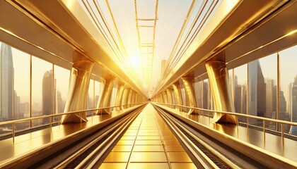 Obraz premium Urban mobile future subway: Modern life and transportation. Generated with AI