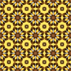 seamless pattern with flowers.pattern, flower, seamless, floral, vector, design