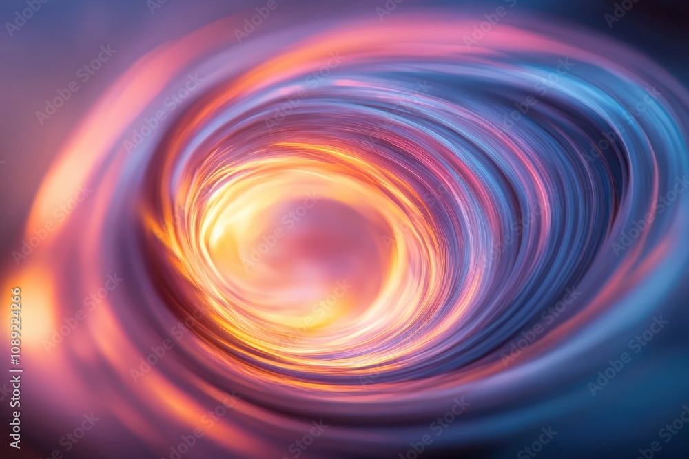 Poster abstract swirling colors creating a mesmerizing vortex effect