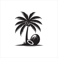 Obraz premium palm, tree, beach