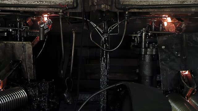 An Old Glass Marble Making Machine at Marble Factory - 4K
