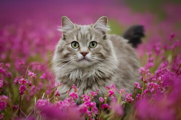 cat in the garden