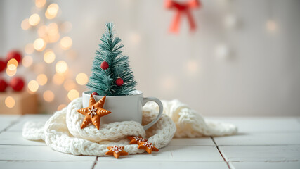 Christmas decorations. Christmas background