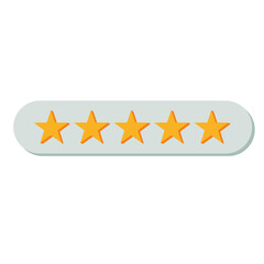 5 Star Rating Icon