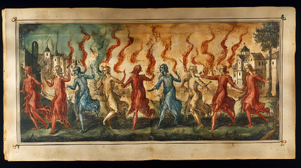 The Wild Dance of 1518: A Dramatic Exploration of the Human Experience Amidst the Enigma of Joy and Horror