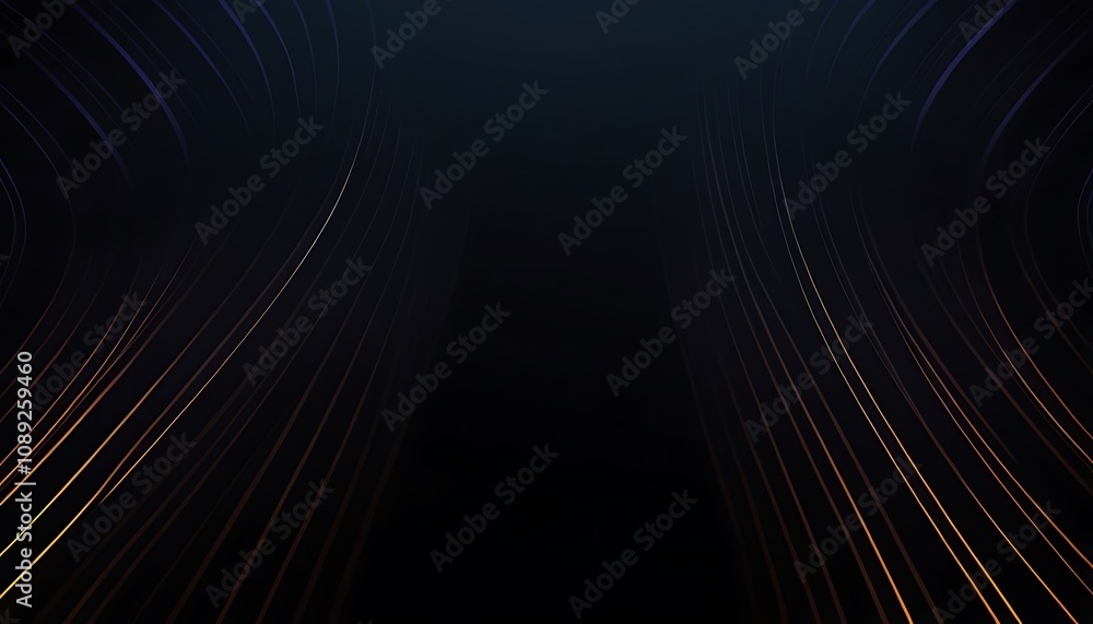 Poster abstract black background with blue lines . abstract grey background with lines modern dark backgrou