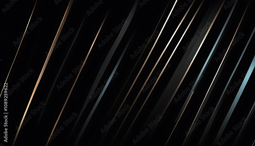 Poster abstract black background with blue lines . abstract grey background with lines modern dark backgrou