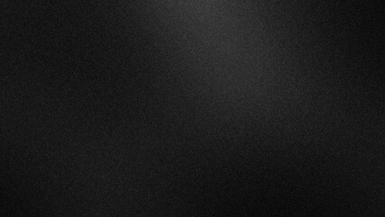 Abstract dark banner noise texture. Black grainy gradient background,  backdrop design