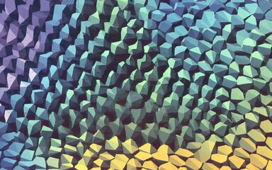 Fototapeta premium Colorful gemstone texture. Abstract background of vibrant,faceted gems. Evokes feelings of luxury, opulence, and natural beauty.