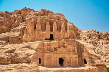 Petra, the legendary city carved into the rock in Jordan in 2024 with tourist 