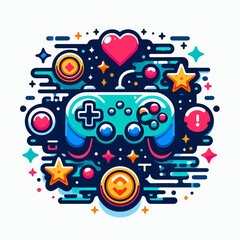 Obraz premium game controller icon