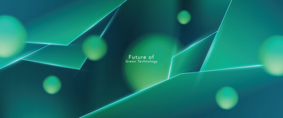 green technology futuristic and innovation background. Environment technology.Abstract technology background.Vector illustration.