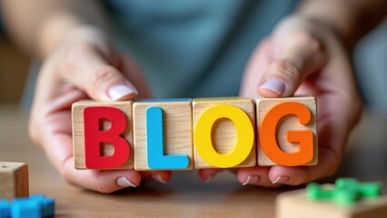 Blog, Blog Concepts Intellectual Visual Design. Blog image.