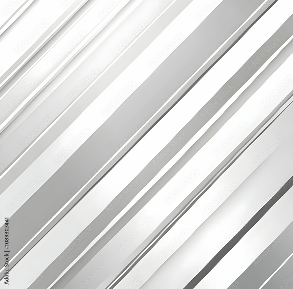 Poster abstract grayscale diagonal lines background. clean, modern design with varying shades of gray and w