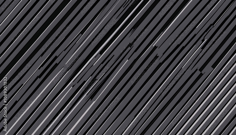 Poster abstract grayscale diagonal lines pattern background.
