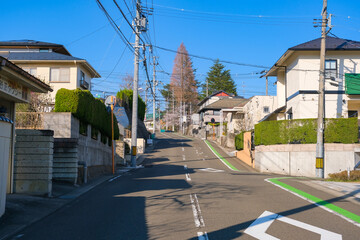 宮城県仙台市太白区 八木山の住宅街
