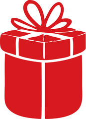 Christmas flat illustration decoration, Christmas icon