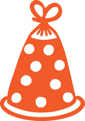 Christmas flat illustration decoration, Christmas icon