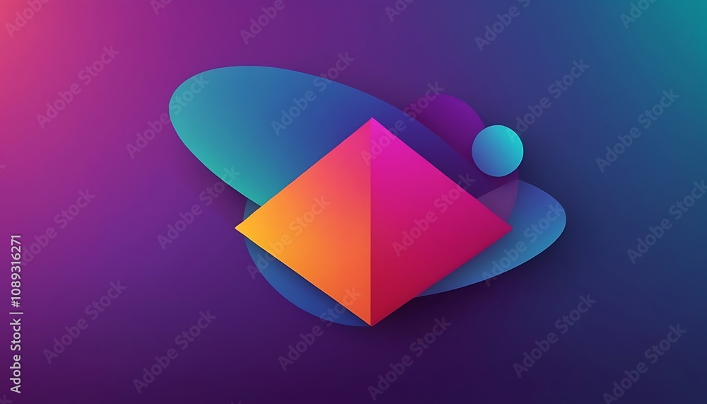Aufkleber abstract colorful lines this color gradation was created to complement the existing backgrounds, hor