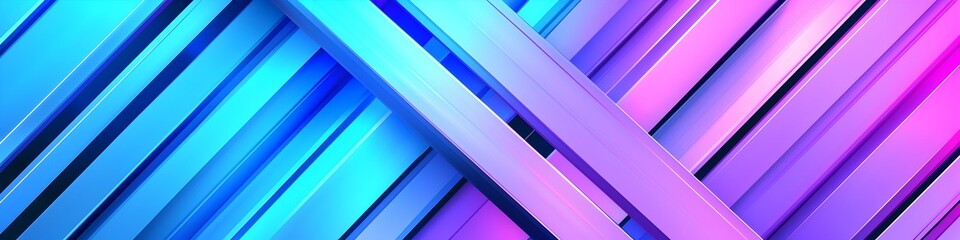 Obraz premium Abstract Blue Dynamic Stripes Background