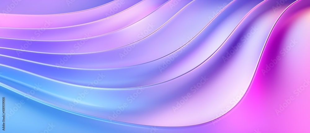 Poster abstract flowing blue: serene and dynamic abstract background with smooth, flowing curves in shades 
