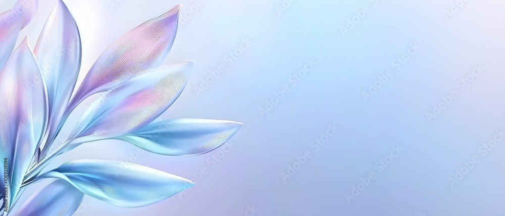 Poster abstract flowing blue: serene and dynamic abstract background with smooth, flowing curves in shades 