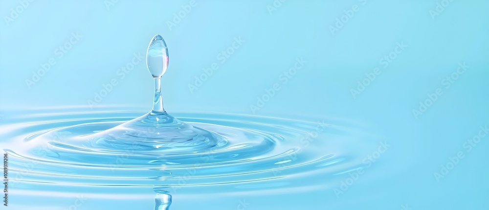 Poster abstract flowing blue: serene and dynamic abstract background with smooth, flowing curves in shades 