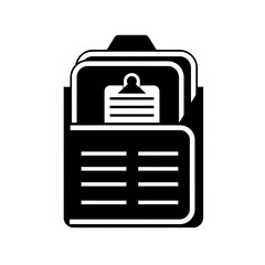 Obraz premium illustration of data archive icon symbol isolated on white or transparent png