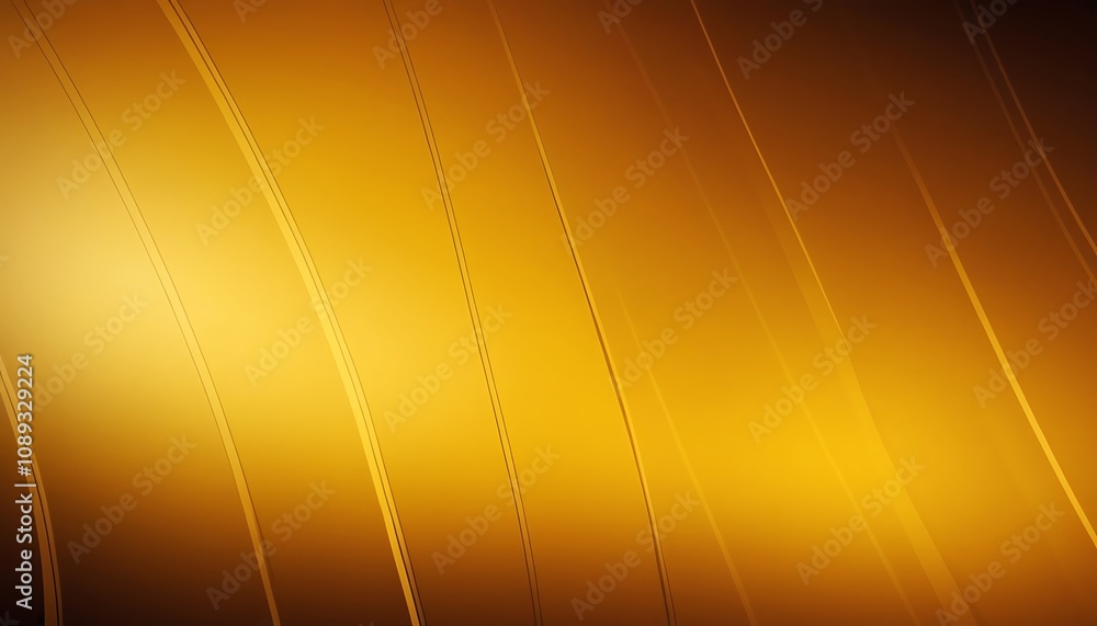 Poster empty orange green studio room, used as background for display your products yellow and orange empty