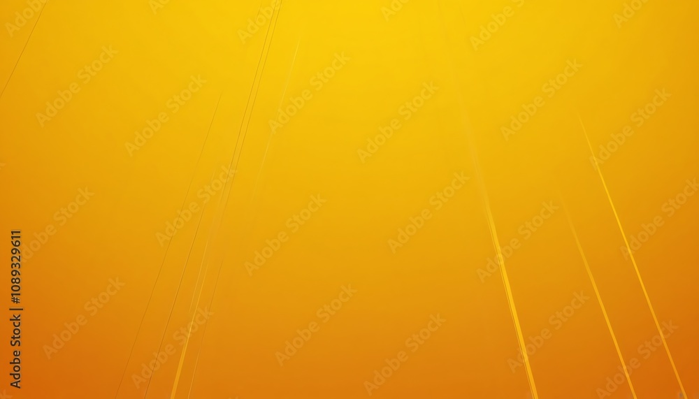 Poster empty orange green studio room, used as background for display your products yellow and orange empty