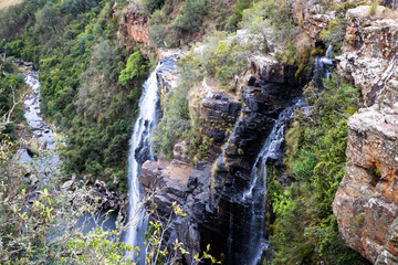 route panoramique, Mpumalanga, Afrique du Sud, Belle nature, attraction de voyage, paysage africain