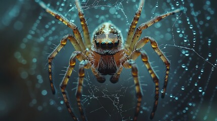 A Spider in Its Web