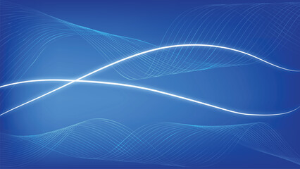 Dynamic Background Blue tone, bright white patter