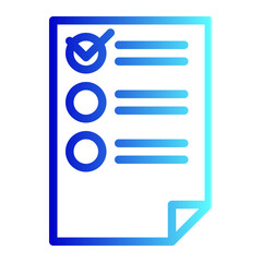 Modern clipboard line icon. Premium pictogram isolated on a white background. Vector illustration. Stroke high quality symbol. Clipboard icon in modern line style