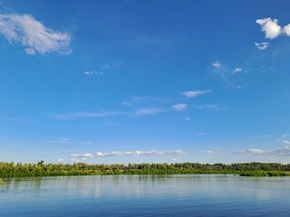 lake and sky